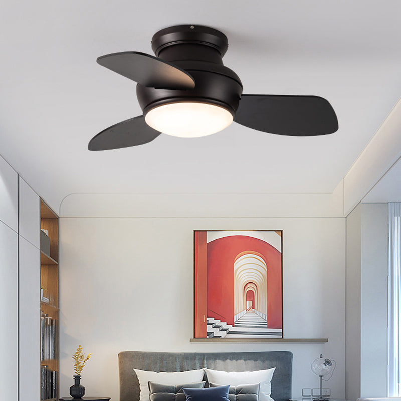 1 Light Ceiling Fan Lamp Modern Style Metal Ceiling Fan Light for Children's Room