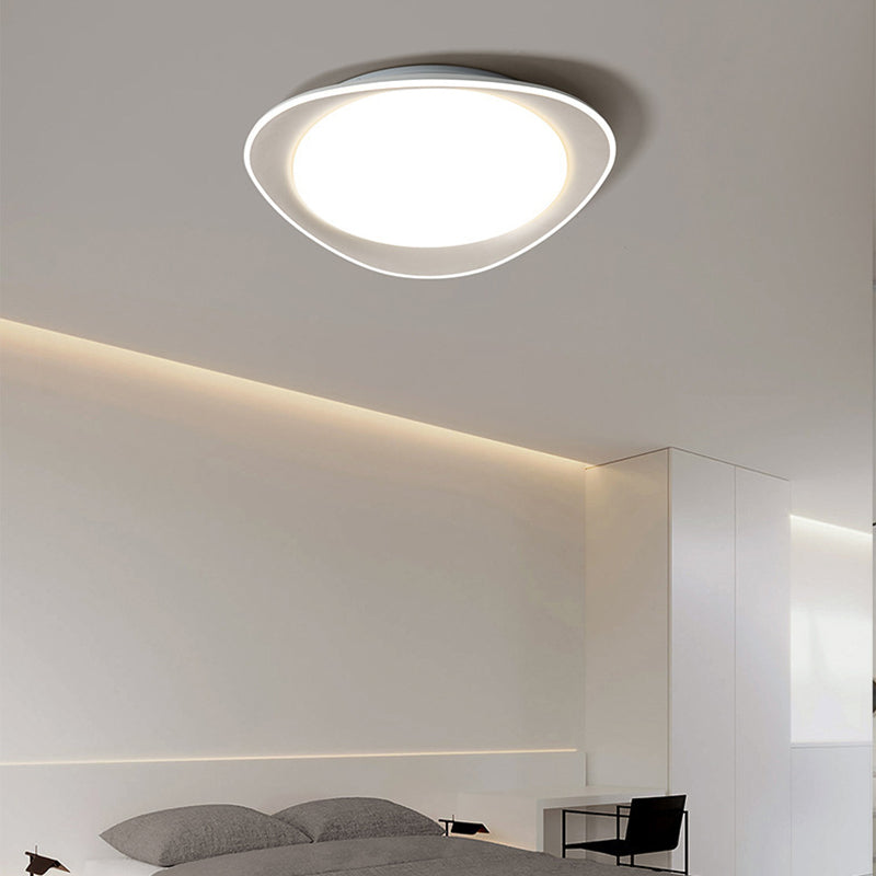 Modern Style Geometry Ceiling Lights Metal 2 Light Ceiling Lamps for Bedroom