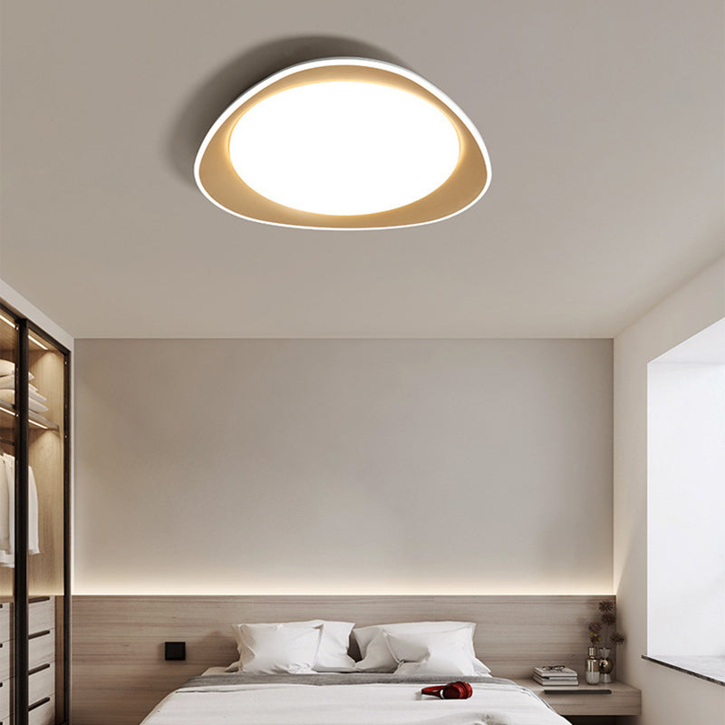 Modern Style Geometry Ceiling Lights Metal 2 Light Ceiling Lamps for Bedroom