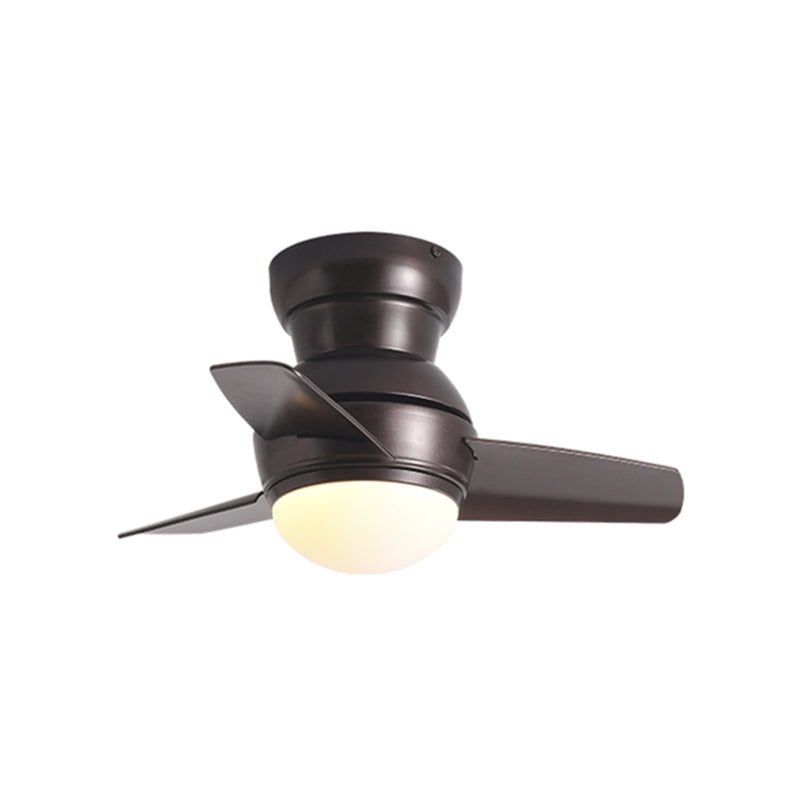 1 Light Ceiling Fan Light Modern Style Metal Ceiling Fan Light for Children's Room