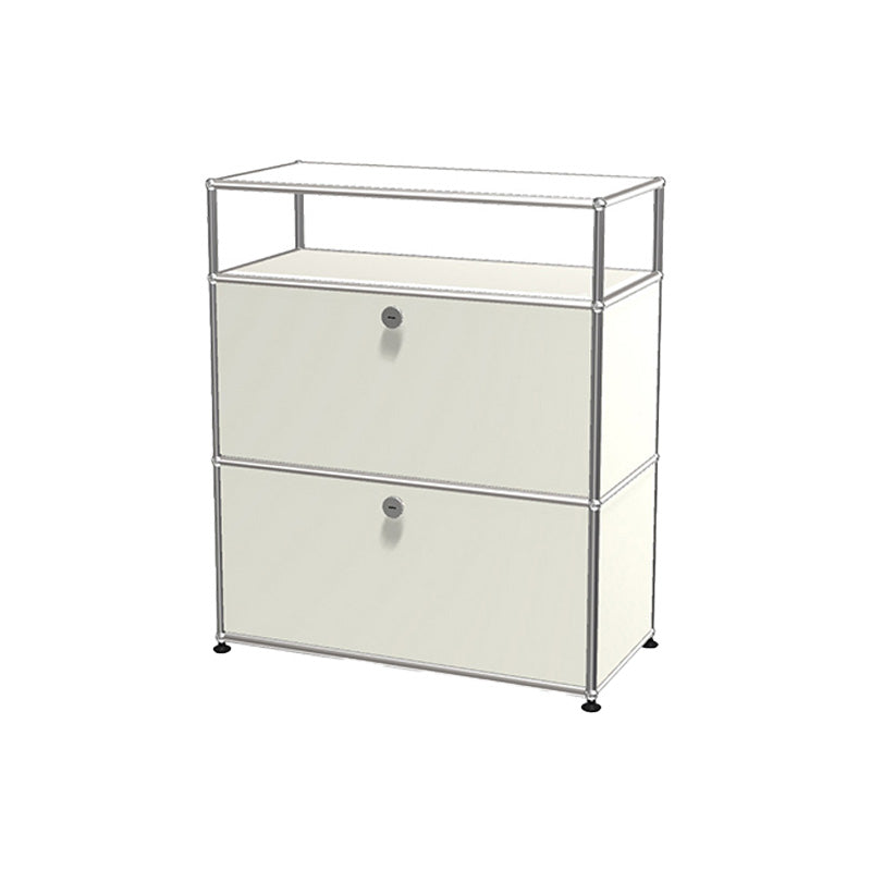 Modern Storage Sideboard Metal Sideboard with Drawer for Home