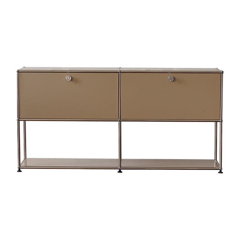 Modern Storage Sideboard Metal Sideboard with Drawer for Home