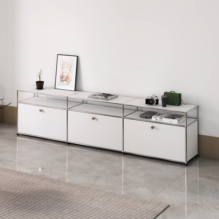 Modern Storage Sideboard Metal Sideboard with Drawer for Home