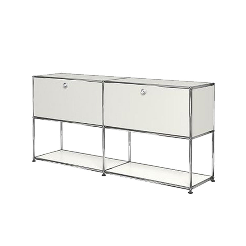 Modern Storage Sideboard Metal Sideboard with Drawer for Home