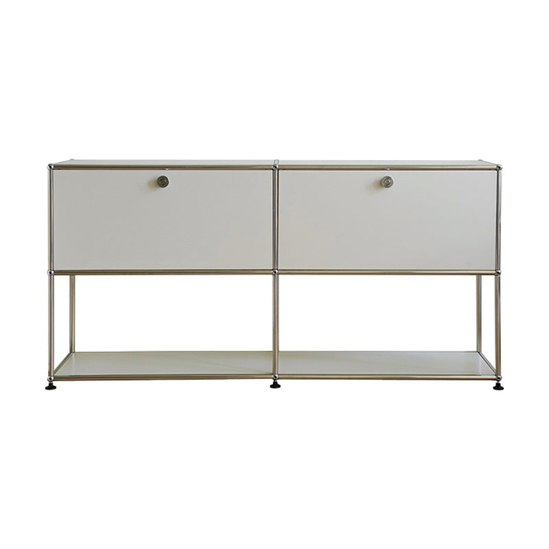 Modern Storage Sideboard Metal Sideboard with Drawer for Home