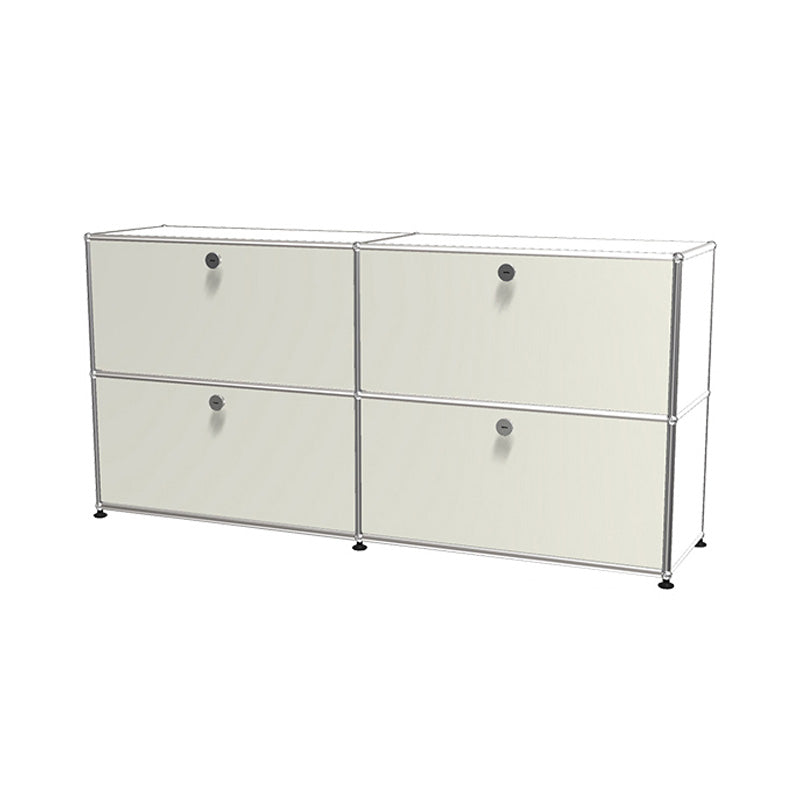 Modern Storage Sideboard Metal Sideboard with Drawer for Home