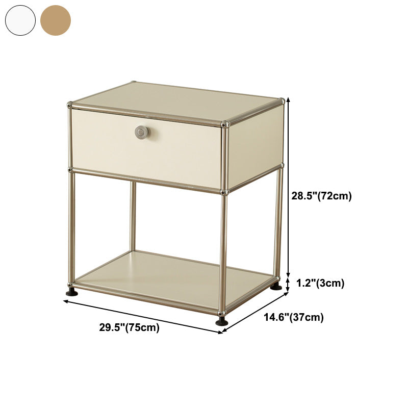 Modern Storage Sideboard Metal Sideboard with Drawer for Home