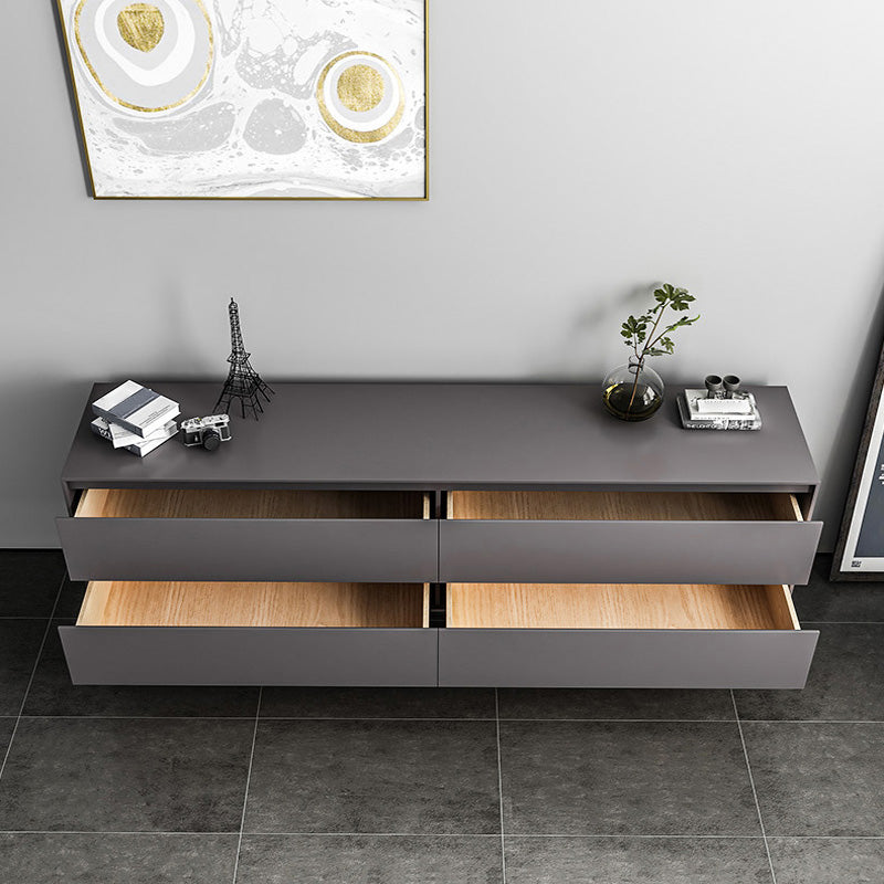 Contemporary Style Dining Server 4 Drawer Server for Living Room