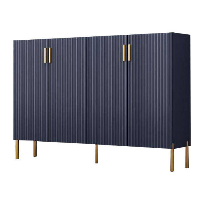 Glam Sideboard Artificial Wood with Door for Living Room and Kitchen