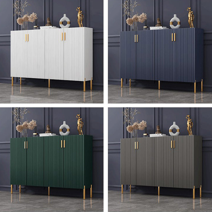 Glam Sideboard Artificial Wood with Door for Living Room and Kitchen