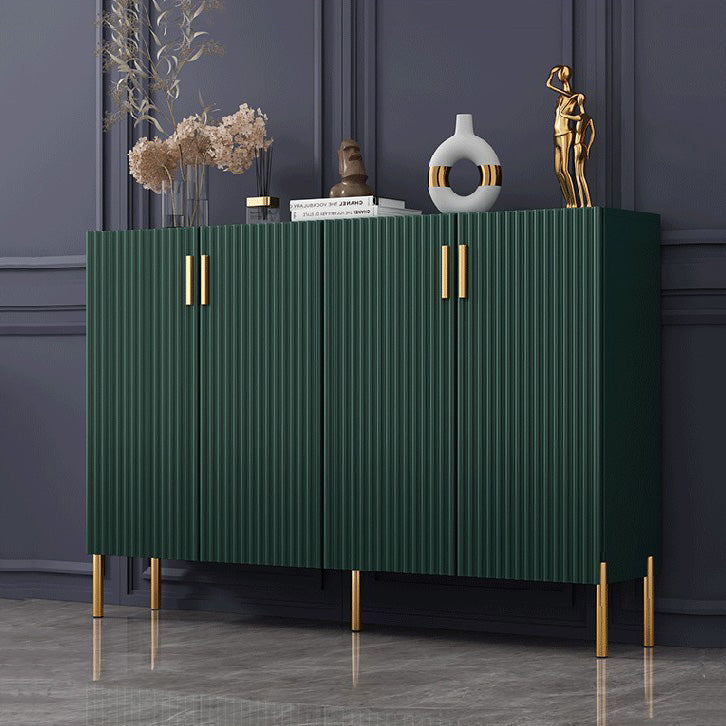 Glam Sideboard Artificial Wood with Door for Living Room and Kitchen