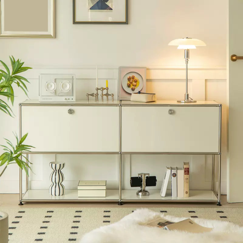 Modern Style White Sideboard Wood Dining Sideboard for Living Room