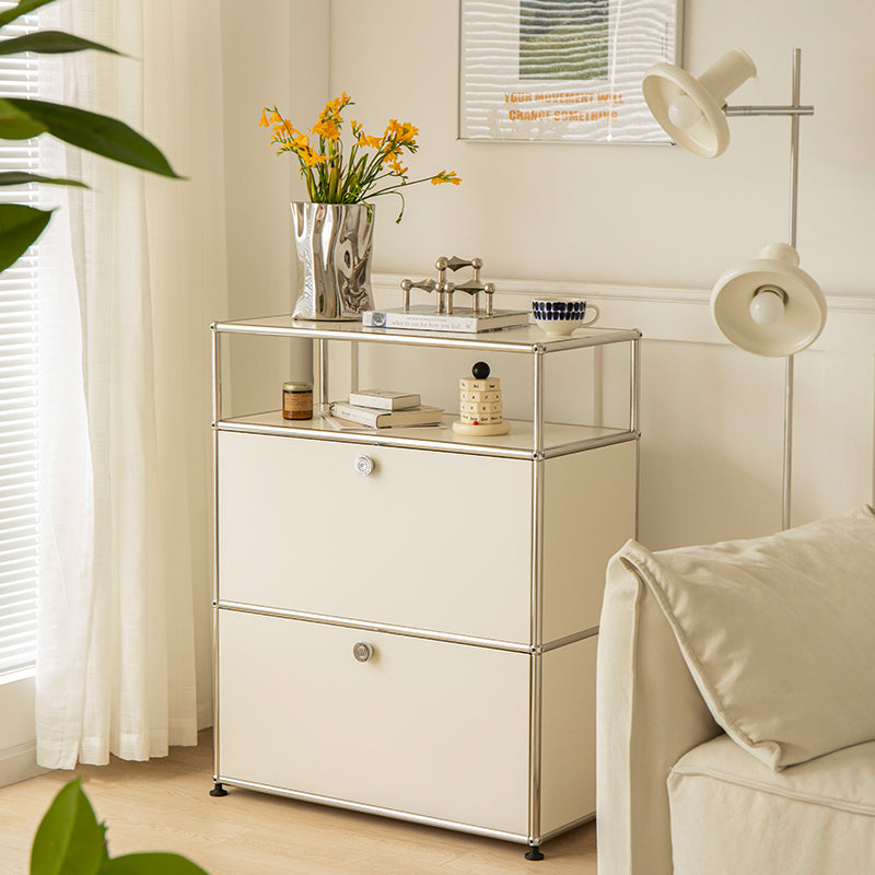 Modern Style White Sideboard Wood Dining Sideboard for Living Room