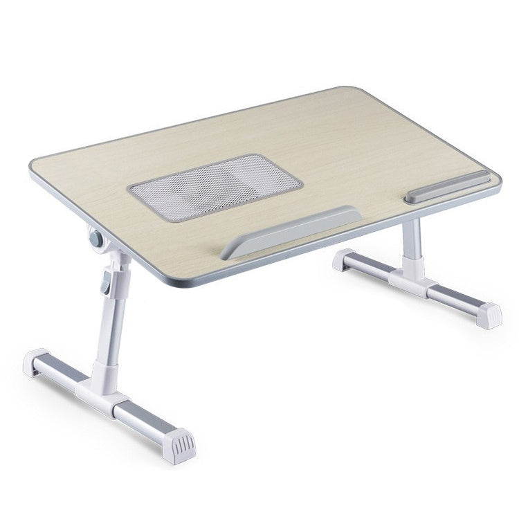 Rectangular Writing Desk with Adjustable Height Aluminum Alloy Legs Desk