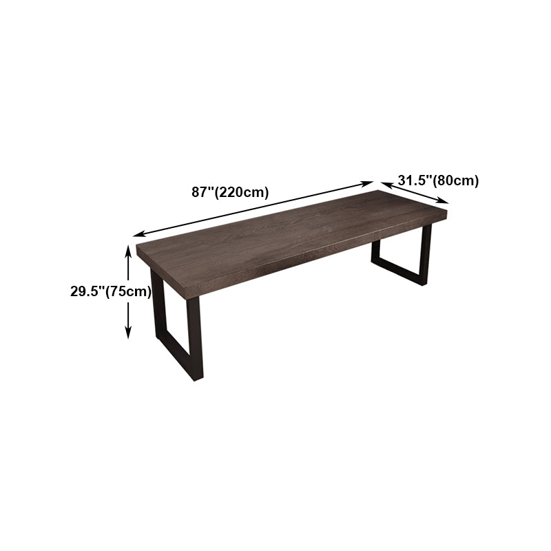 Modern Style Office Desk Rectangular Wooden Writing Desk for Home