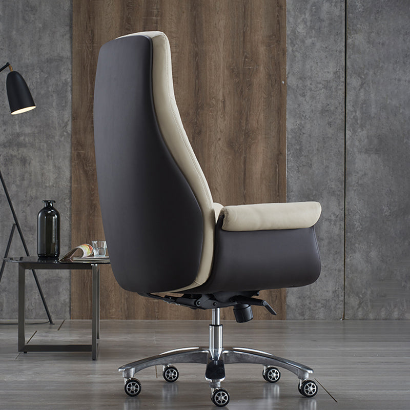 Executive Swivel Office Chair Modern Ergonomic Desk Chair with Padded Arms