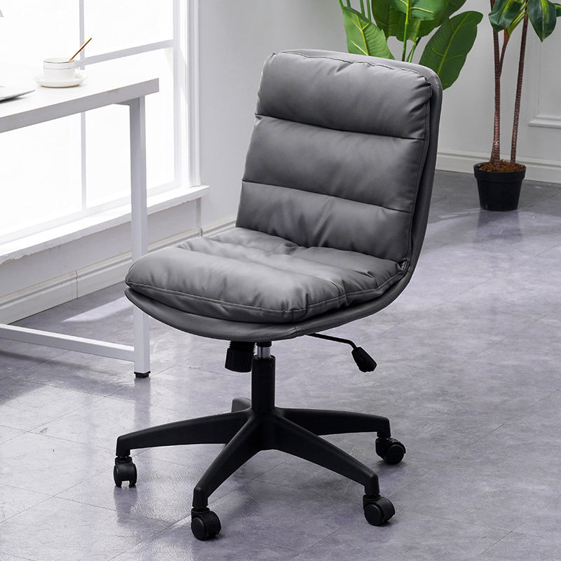 Nylon Frame Modern Desk Chair with Wheels Mid Back Task Chair