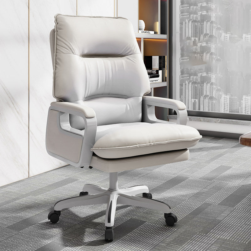 Nylon Base Modern Office Chair Executive Swivel Desk Chair with Padded Arms