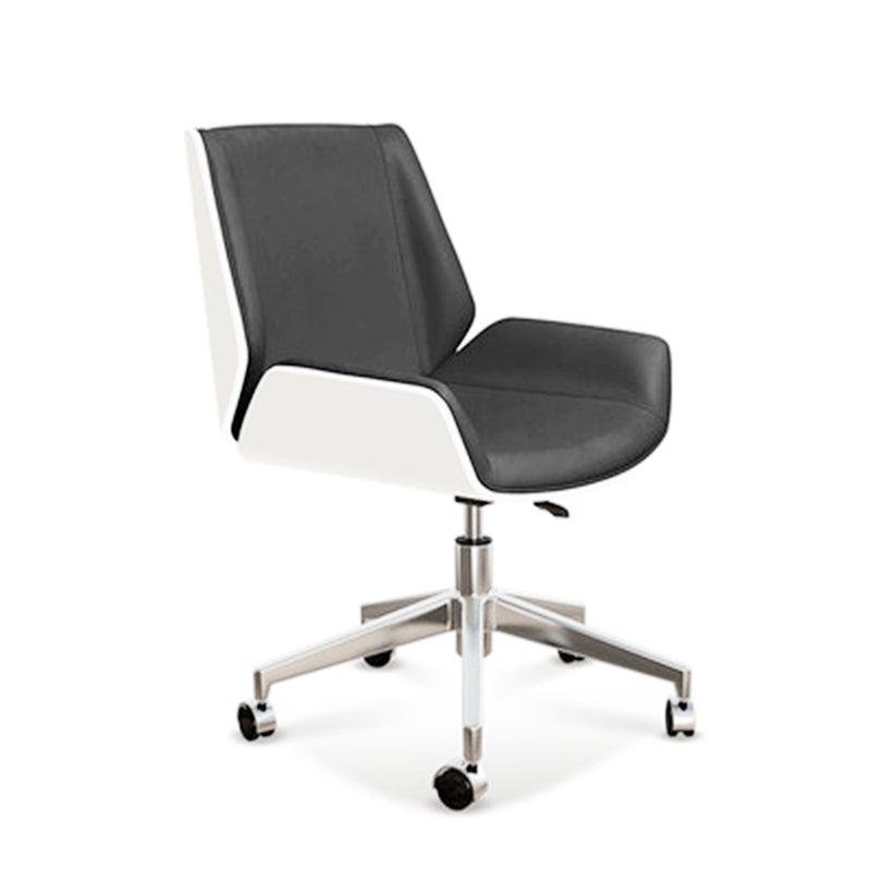 Executive Ergonomic Task Chair Silver Metal Frame Contemporary Office Chair