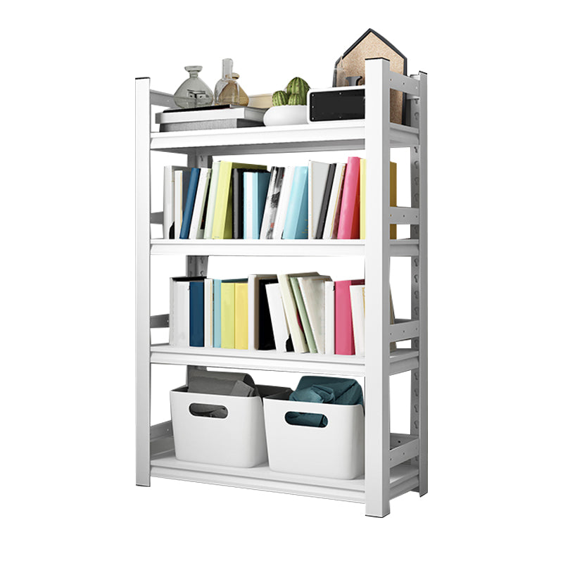 Metal Bookshelf, Multi Tiers Contemporary Bookcase for Living Room