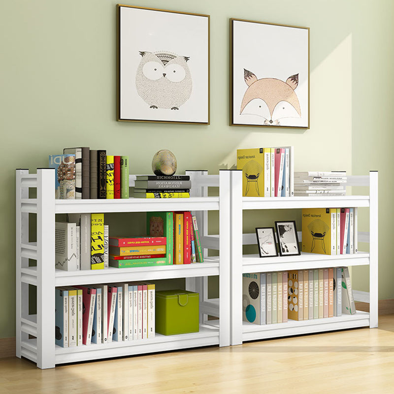 Metal Bookshelf, Multi Tiers Contemporary Bookcase for Living Room