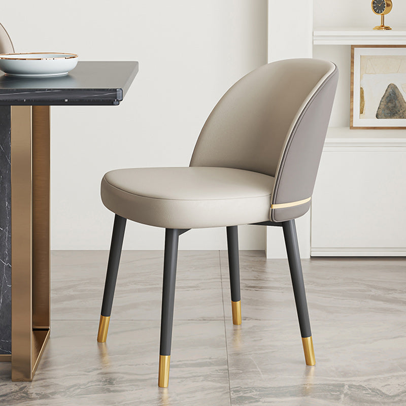 Glam Dining Side Chair Upholstered Side Chair for Dining Room