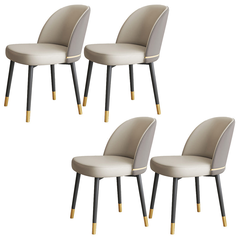 Glam Dining Side Chair Upholstered Side Chair for Dining Room