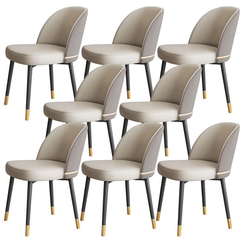 Glam Dining Side Chair Upholstered Side Chair for Dining Room