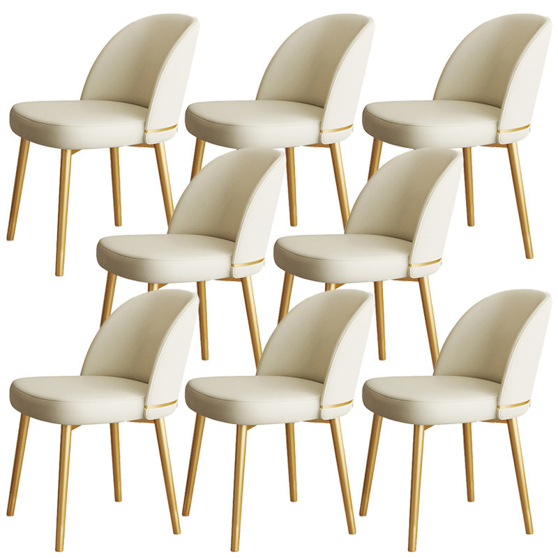 Glam Dining Side Chair Upholstered Side Chair for Dining Room