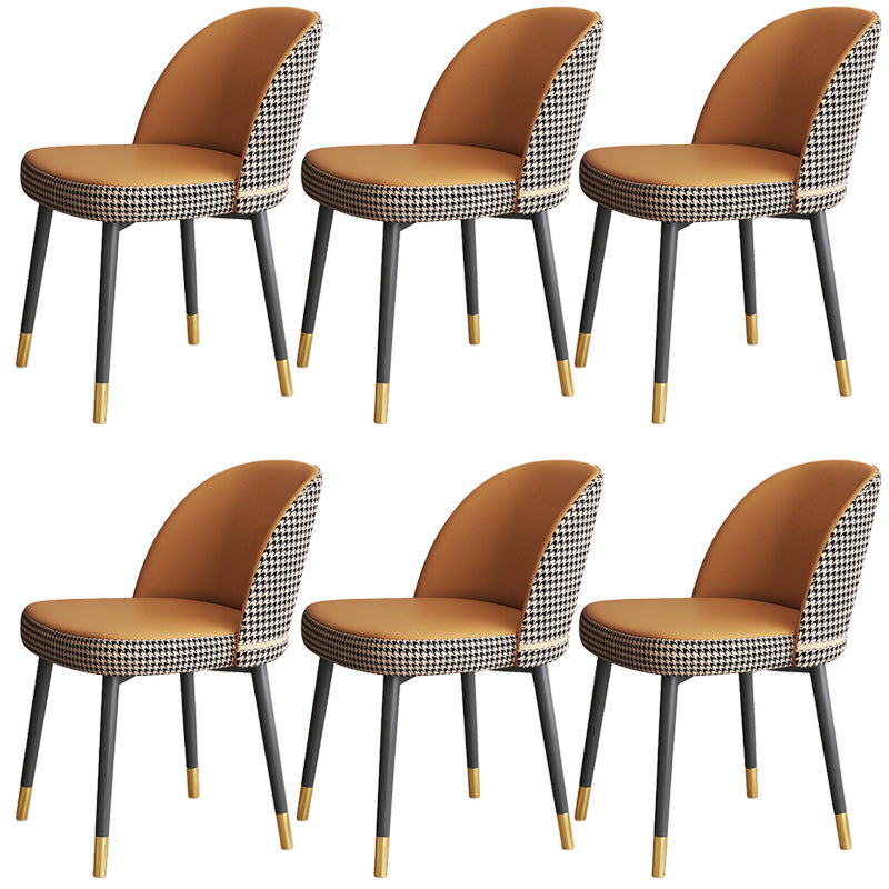 Glam Dining Side Chair Upholstered Side Chair for Dining Room