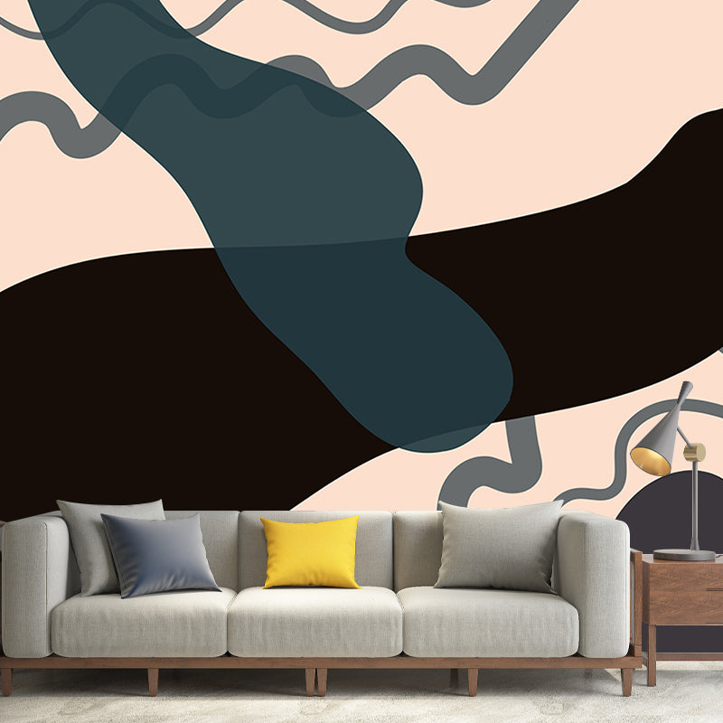 Environmental Wall Mural Wallpaper Abstract Style Living Room Wall Mural