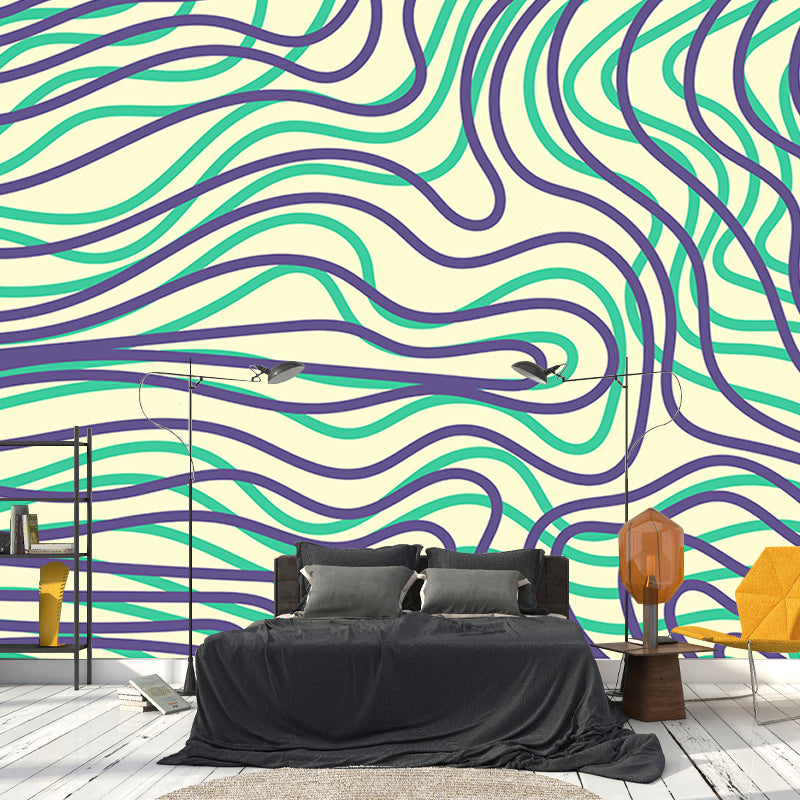 Environmental Wall Mural Wallpaper Abstract Style Living Room Wall Mural