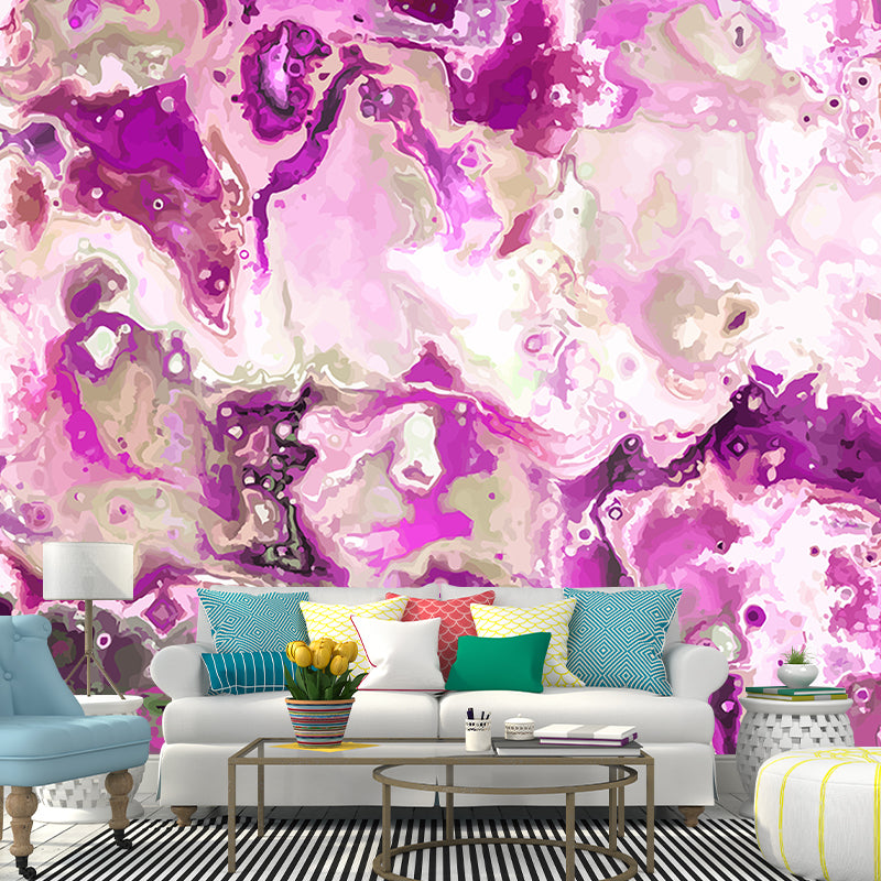 Modern Style Illustration Mural Wallpaper Abstract Style Indoor Wall Mural