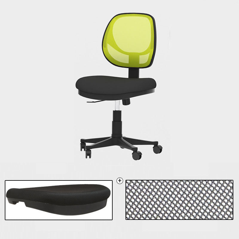 Black Nylon Modern Conference Chair Low Back Mesh Conference Chair