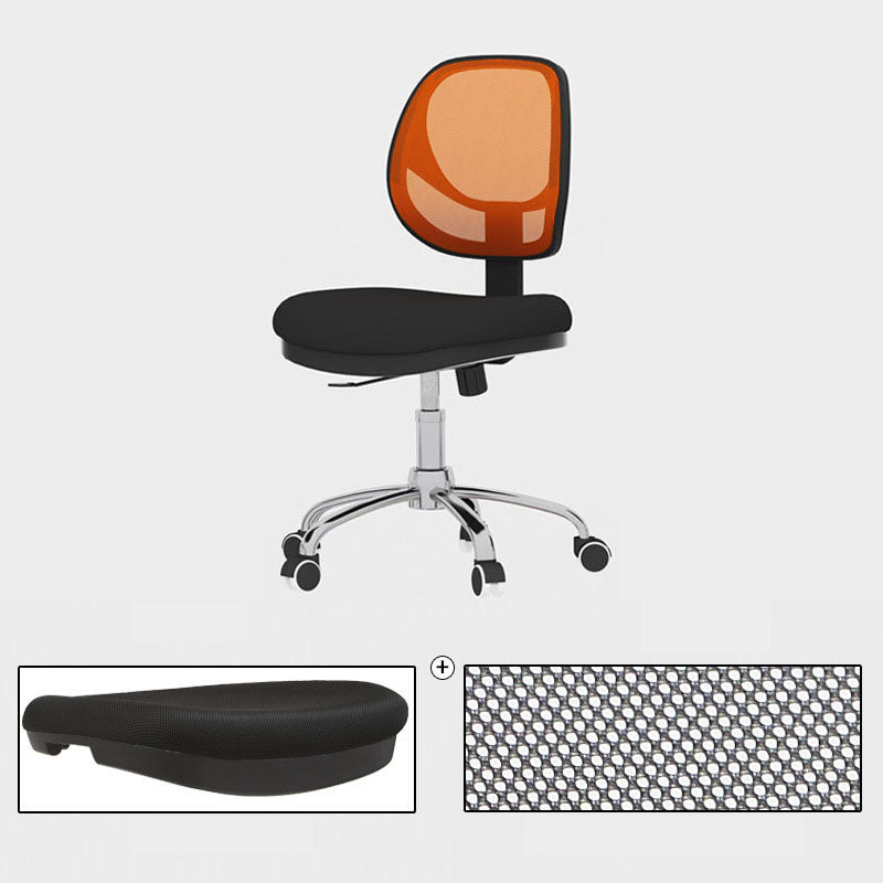 Black Nylon Modern Conference Chair Low Back Mesh Conference Chair