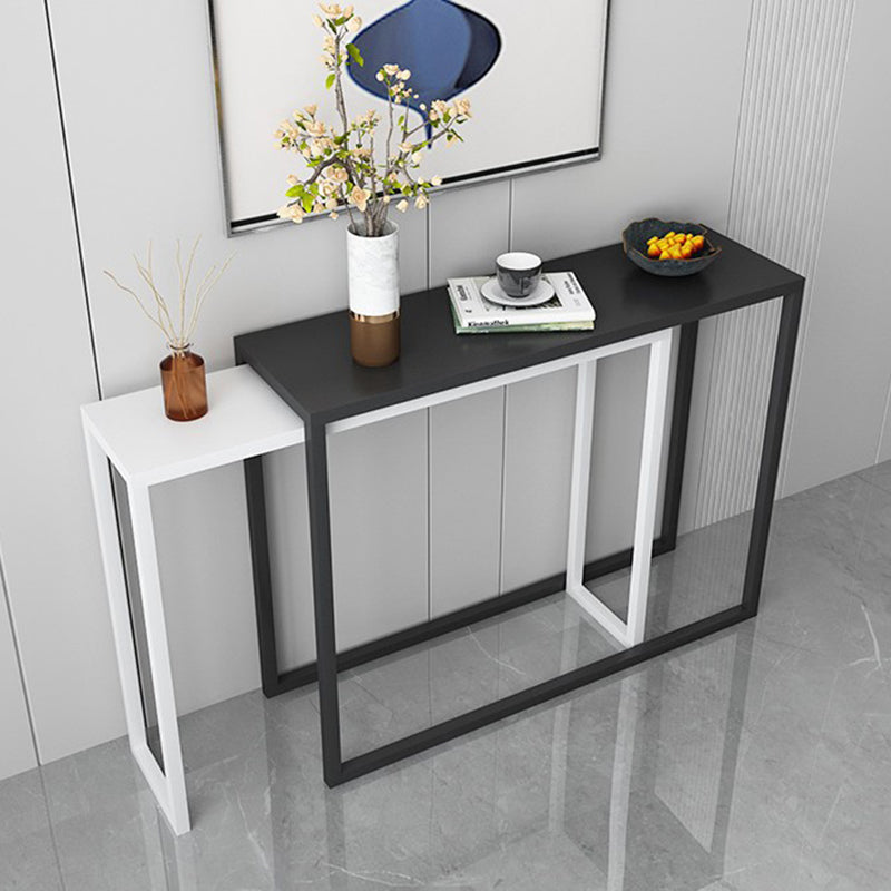 Scratch Resistant Ironcraft Rectangle Console Table Contemporary Accent Table