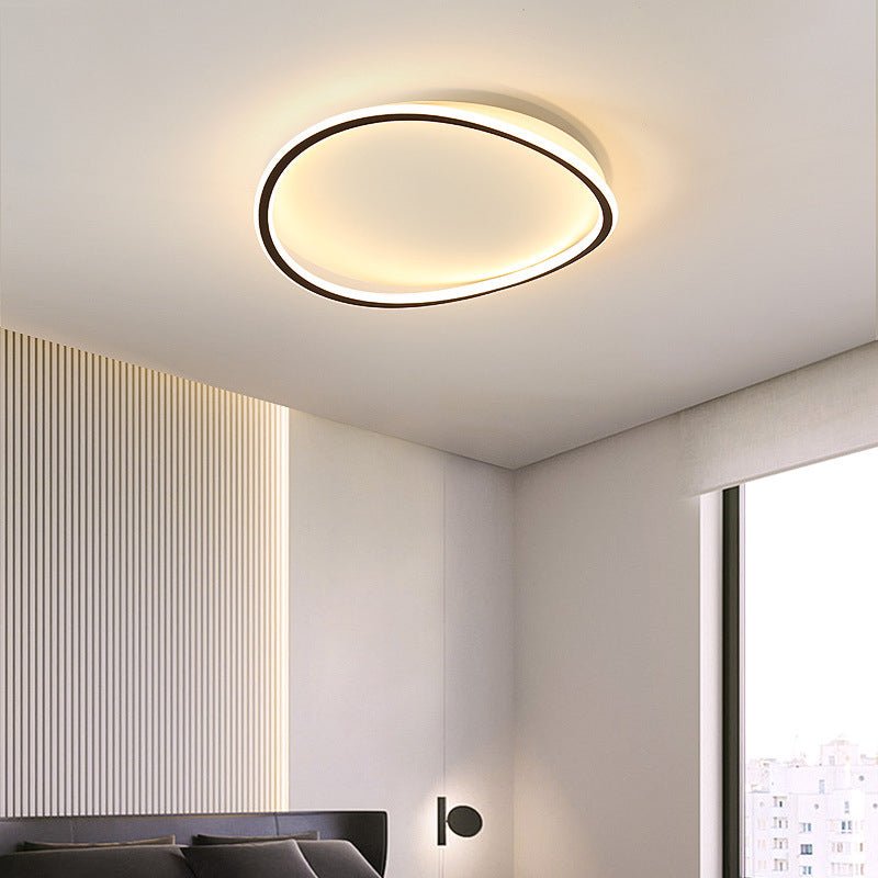 Modern Style Geometry Shape Ceiling Lighting Metal 1 Light Ceiling Lamp