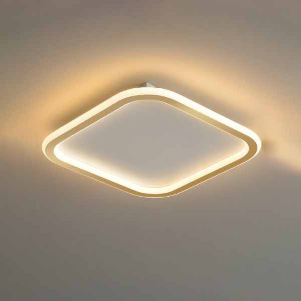 Modern Creative LED Flush Mount Geometric Silicone Ceiling Light for Corridor