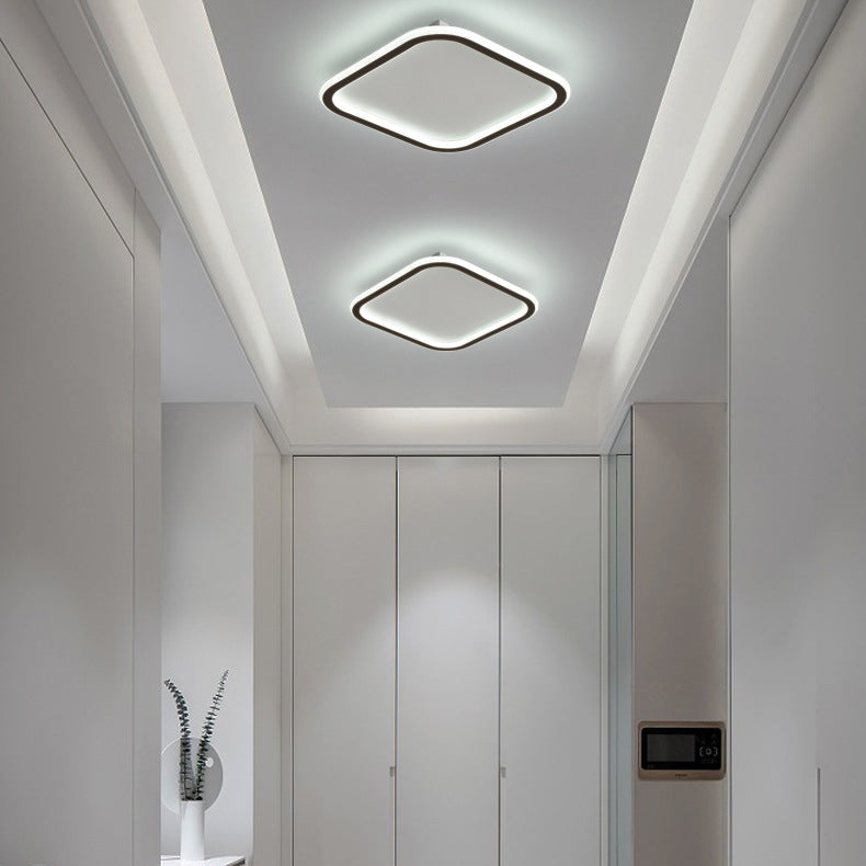 Modern Creative LED Flush Mount Geometric Silicone Ceiling Light for Corridor