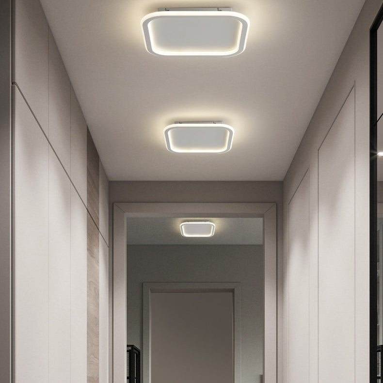 Modern Creative LED Flush Mount Geometric Silicone Ceiling Light for Corridor