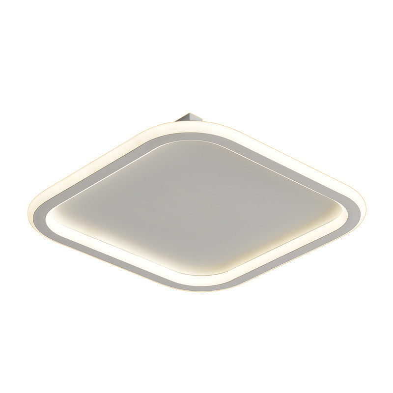 Modern Creative LED Flush Mount Geometric Silicone Ceiling Light for Corridor