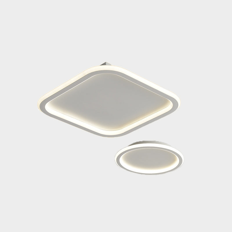 Modern Creative LED Flush Mount Geometric Silicone Ceiling Light for Corridor