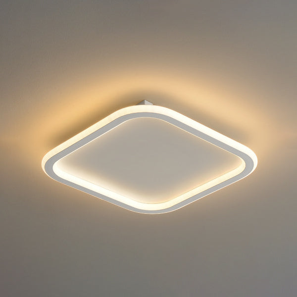 Modern Creative LED Flush Mount Geometric Silicone Ceiling Light for Corridor