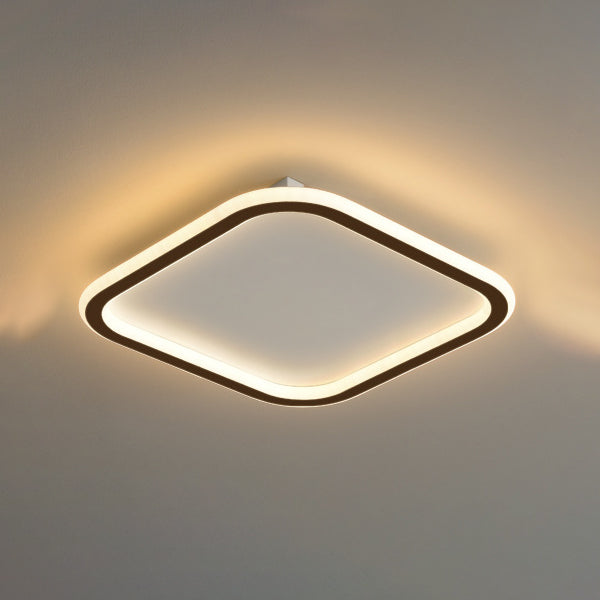 Modern Creative LED Flush Mount Geometric Silicone Ceiling Light for Corridor