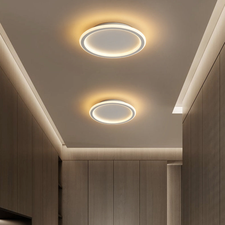 Modern Creative LED Flush Mount Geometric Silicone Ceiling Light for Corridor