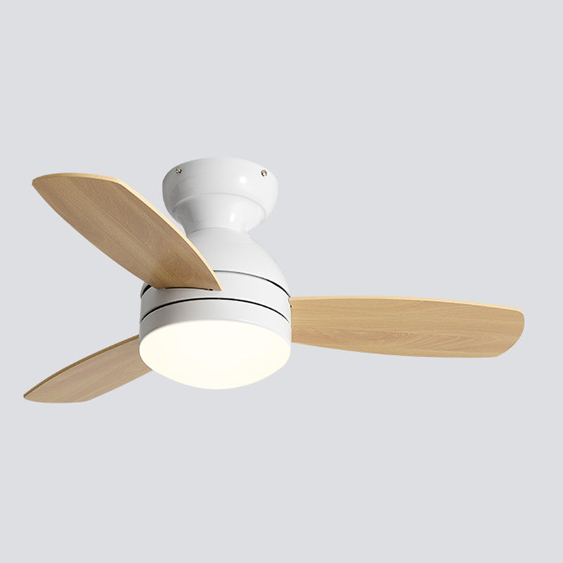 1 Light Ceiling Fan Lamp Modern Style Metal Ceiling Fan Lighting for Children's Room