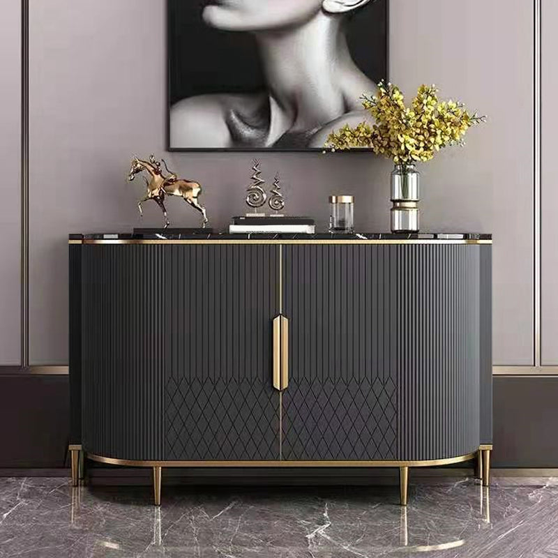 35.43"H Sideboard Glam Style Dining Server for Living Room and Kitchen