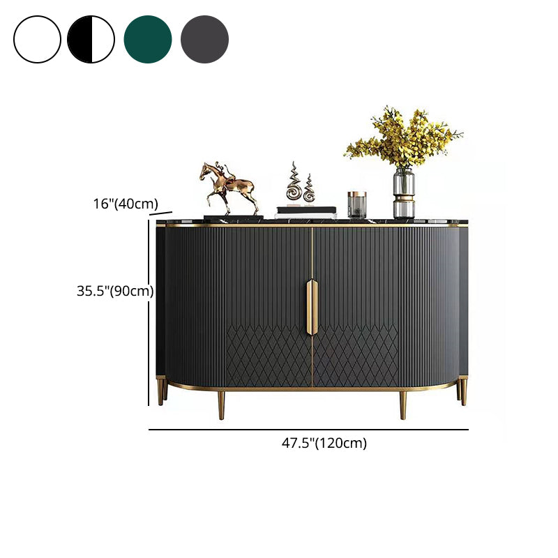 35.43"H Sideboard Glam Style Dining Server for Living Room and Kitchen