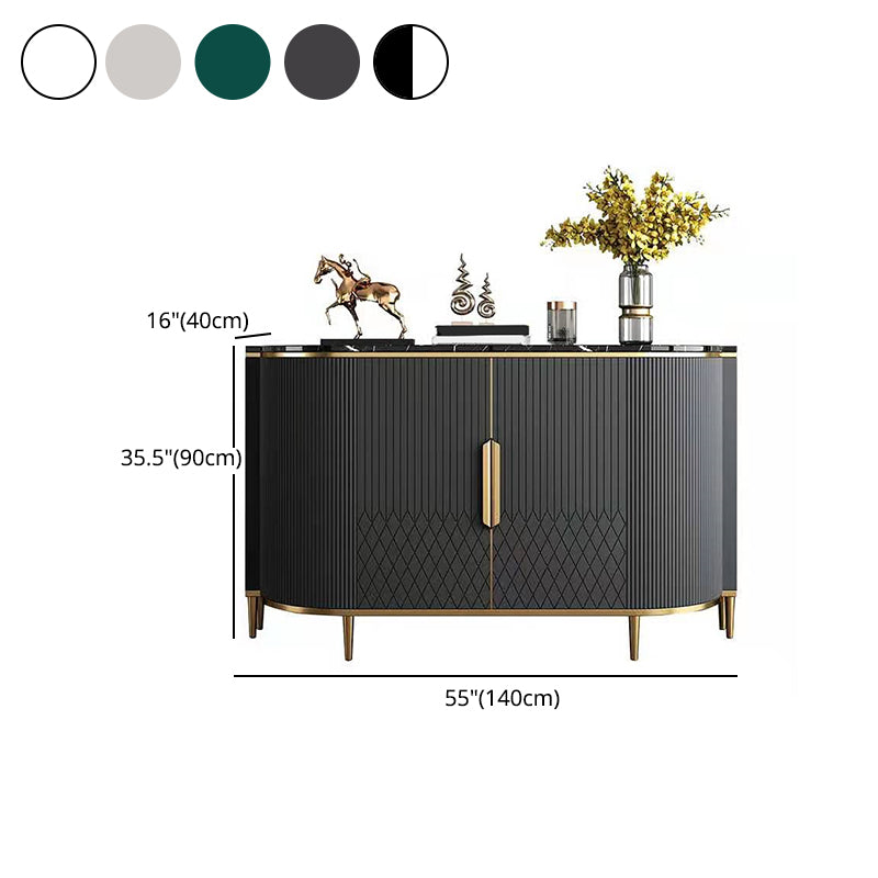 35.43"H Sideboard Glam Style Dining Server for Living Room and Kitchen