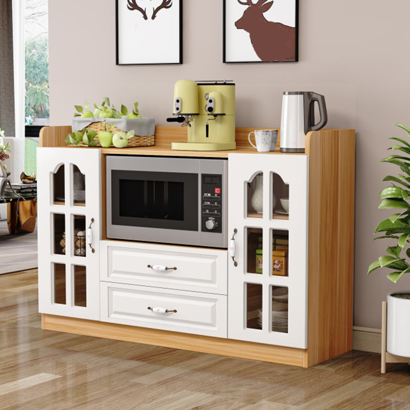 Contemporary Dining Server Manufactured Wood Server for Living Room